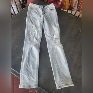 Risen high rise jeans